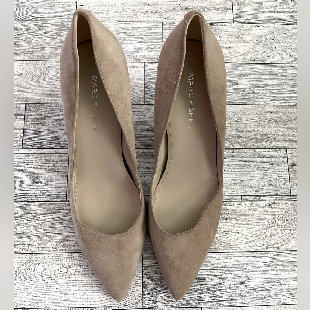Marc Fisher suede high heels